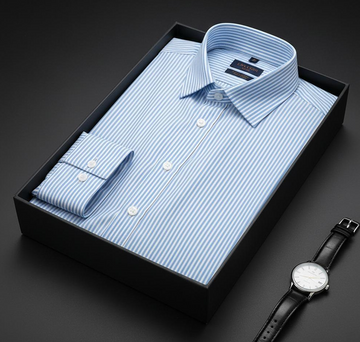 Obsidian Pinstripe Luxe Shirt
