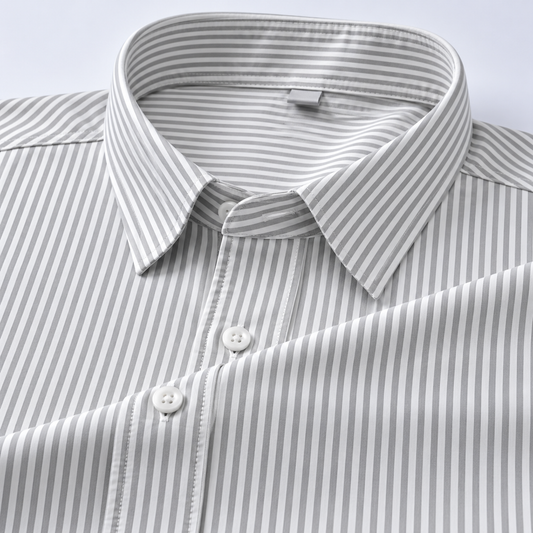 Obsidian Pinstripe Luxe Shirt