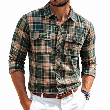 Everfield Heritage Dual-Pocket Check Shirt
