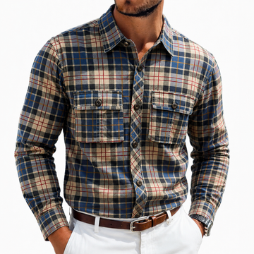 Heritage Grid Dual-Pocket Check Shirt