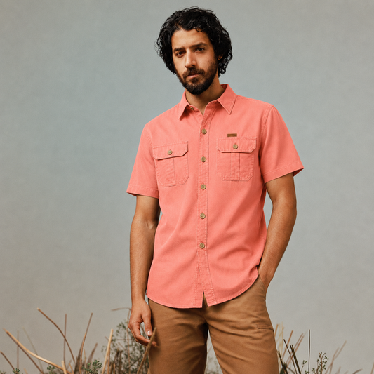 Bean Red CargoCraft Twin Pocket Shirt
