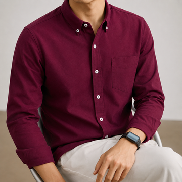 Regal Dusk Everyday Cotton Shirt