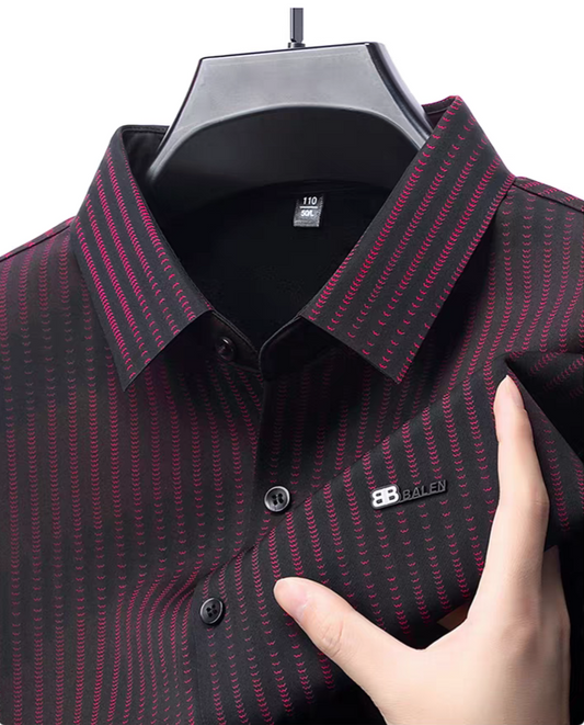 Nocturne Ember Weave Formal Shirt