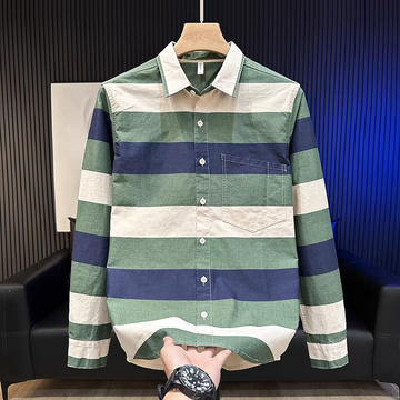Regal Harbor Stripe Formal Shirt